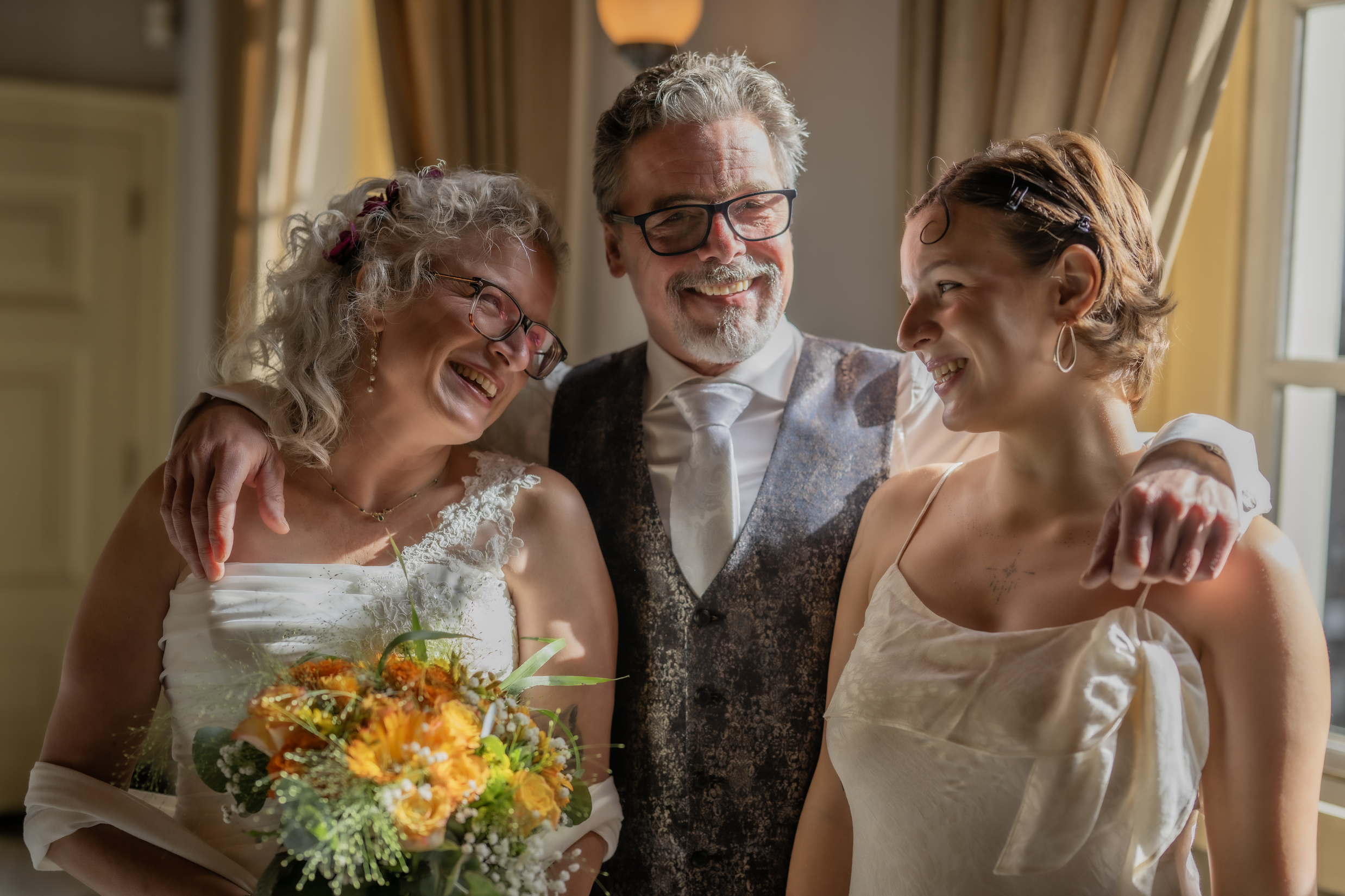 Wedding of Barbara & Wybe in Amsterdam